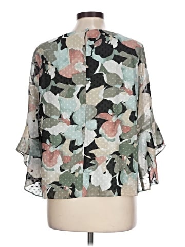 Kasper 3/4 Sleeve Blouse (view 2)
