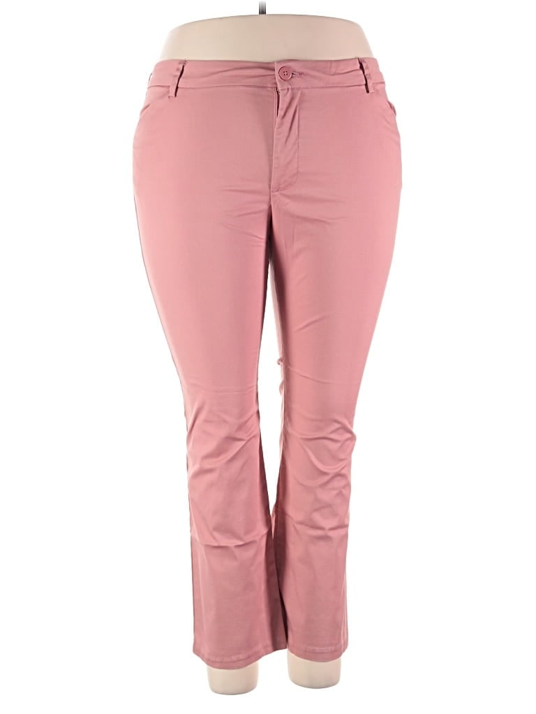 Pre-owned Lee Casual Pants In Pink