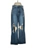 JBD 100% Cotton Graphic Blue Jeans Size 27 waist - photo 1