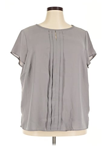 Lands' End Short Sleeve Blouse (view 1)