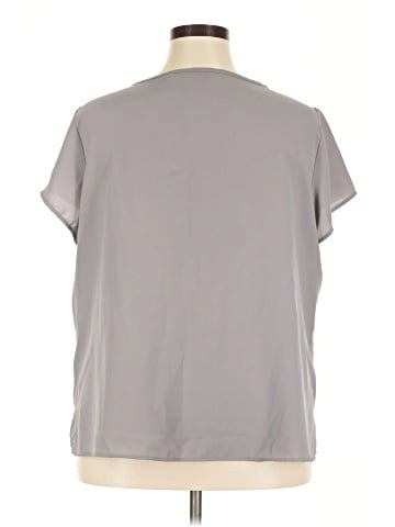 Lands' End Short Sleeve Blouse (view 2)