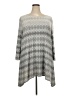 Ruby Rd. Gray 3/4 Sleeve Top Size 2X - photo 1