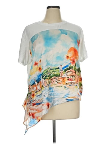 Democracy Short Sleeve Blouse (view 1)