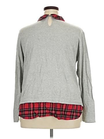 J.Crew Factory Store Long Sleeve Top (view 2)
