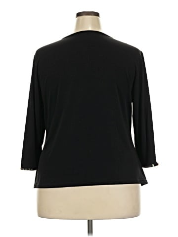 Onyx Nite 3/4 Sleeve Blouse (view 2)