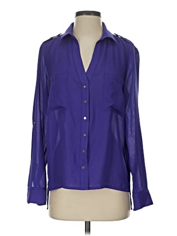 Bebe Long Sleeve Blouse (view 1)