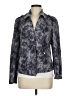 Solitaire 100% Polyester Print Gray Jacket Size M - photo 1