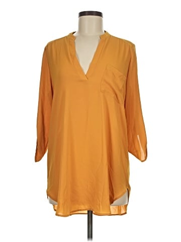 Lush 3/4 Sleeve Blouse (view 1)