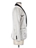 MICHAEL Michael Kors 100% Polyester Metallic Silver Blazer Size 4 - photo 4