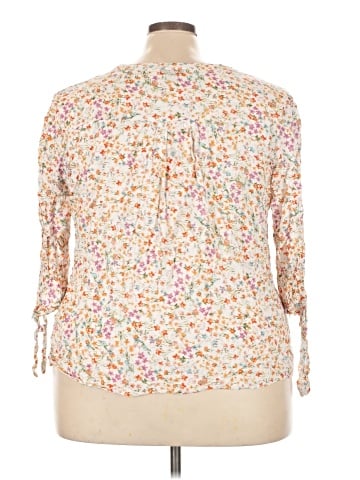 Jones & Co 3/4 Sleeve Blouse (view 2)