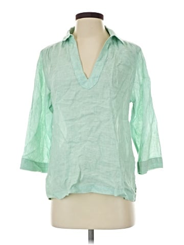 Sigrid Olsen 3/4 Sleeve Blouse (view 1)