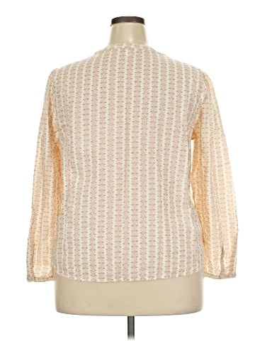Croft & Barrow Long Sleeve Blouse (view 2)