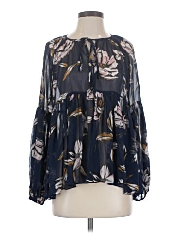 Lulus Long Sleeve Blouse (view 1)