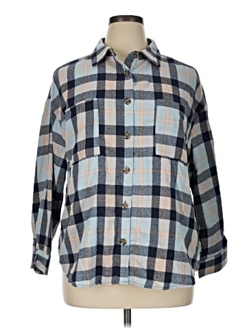No Comment 3/4 Sleeve Blouse (view 1)