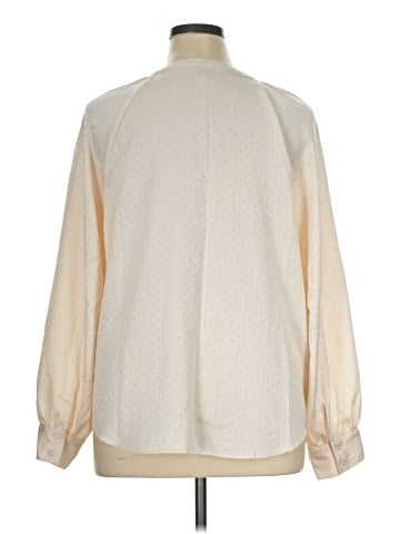 Ann Taylor LOFT Outlet Long Sleeve Blouse (view 2)
