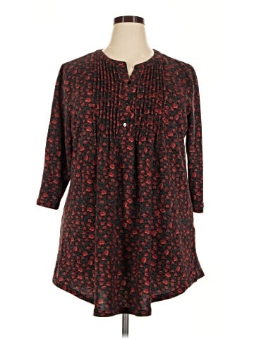 Reborn 3/4 Sleeve Blouse (view 1)