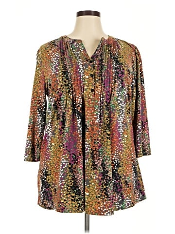 Reborn 3/4 Sleeve Blouse (view 1)