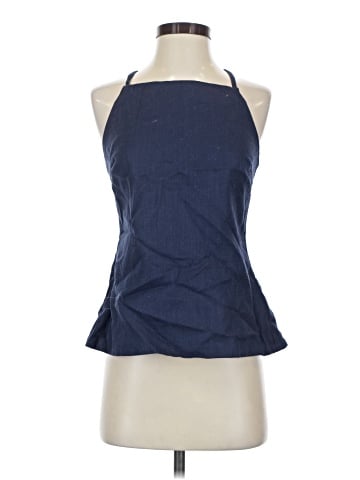 Line & Dot Sleeveless Blouse (view 1)