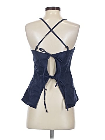 Line & Dot Sleeveless Blouse (view 2)