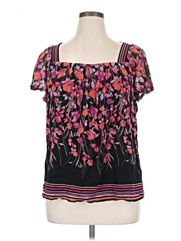 Apt. 9 Short Sleeve Blouse (view 1)
