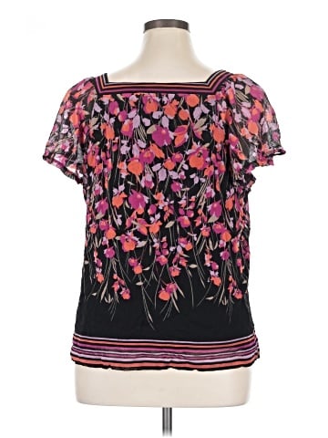 Apt. 9 Short Sleeve Blouse (view 2)