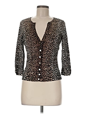 White House Black Market 3/4 Sleeve Blouse (view 1)
