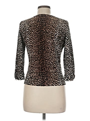 White House Black Market 3/4 Sleeve Blouse (view 2)