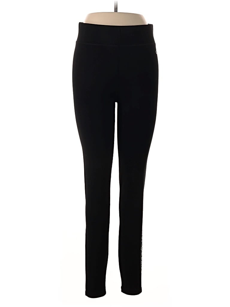 Pre-owned Hanes Active Pants In Black