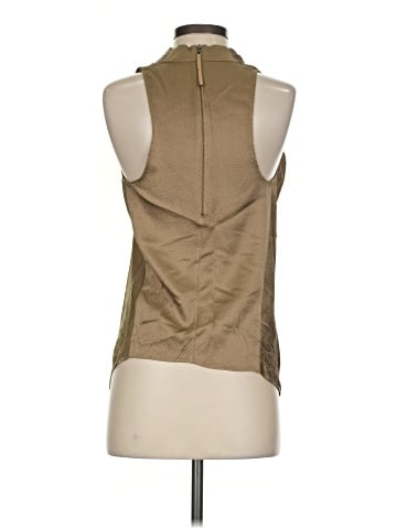 Helmut Lang Sleeveless Silk Top (view 2)
