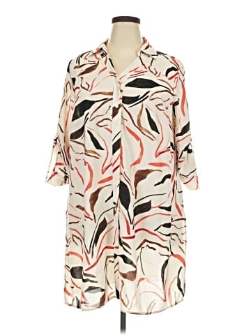 Alfani Short Sleeve Blouse (view 1)