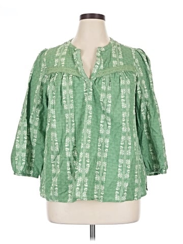 Lane Bryant 3/4 Sleeve Blouse (view 1)