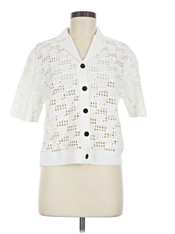 Reiss Short Sleeve Blouse (view 1)