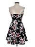 Express 100% Polyester Floral Black Cocktail Dress Size 2 - photo 2