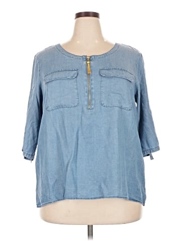 Jones New York 3/4 Sleeve Blouse (view 1)