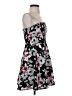 Express 100% Polyester Floral Black Cocktail Dress Size 2 - photo 4