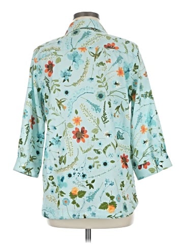 Coldwater Creek 3/4 Sleeve Button-Down Shirt (view 2)