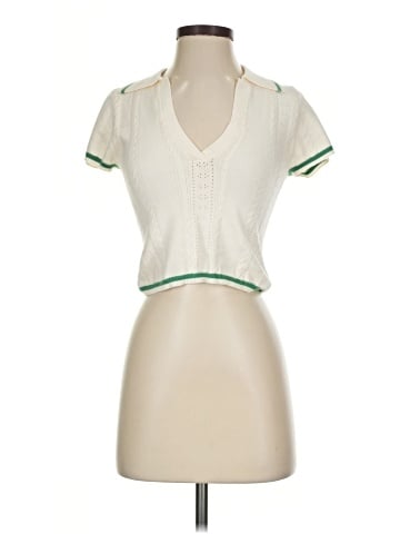 Pink Rose Short Sleeve Polo (view 1)
