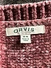 Orvis 100% Polyester Metallic Pink Burgundy Pullover Sweater Size M - photo 7