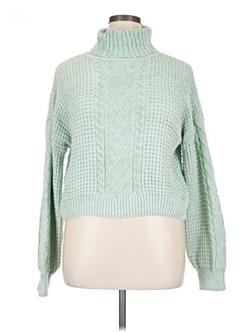 Hippie Rose Turtleneck Sweater (view 1)