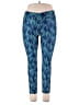 Xersion Print Blue Active Pants Size XXL (2XL) - photo 1
