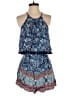 Xhilaration 100% Cotton Paisley Blue Romper Size M - photo 1
