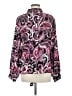 Ruby Rd. 100% Polyester Paisley Pink Long Sleeve Blouse Size M - photo 2