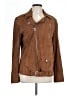 Theory 100% Leather Brown Leather Jacket Size L - photo 1