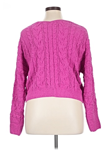 Pink Rose Pullover Sweater (view 2)