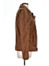 Theory 100% Leather Brown Leather Jacket Size L - photo 4