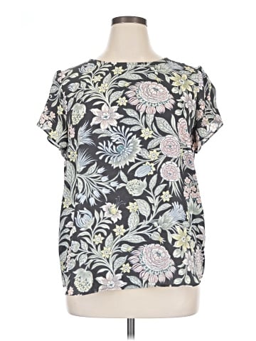 Ann Taylor LOFT Short Sleeve T-Shirt (view 1)