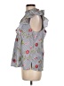 BCBGeneration 100% Polyester Gray Sleeveless Blouse Size M - photo 5