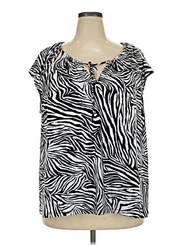 MICHAEL Michael Kors Sleeveless Blouse (view 1)