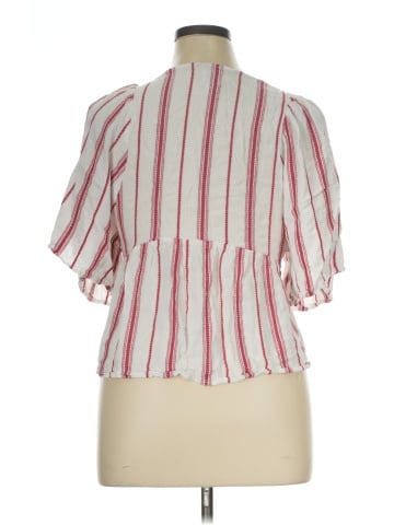 Blue Rain Short Sleeve Blouse (view 2)