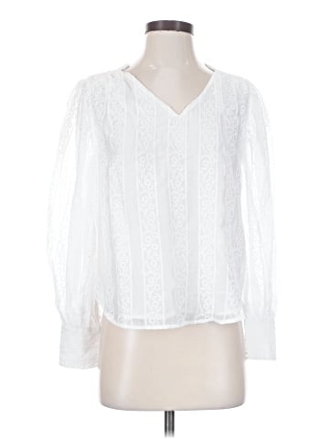 Ann Taylor Long Sleeve Blouse (view 1)